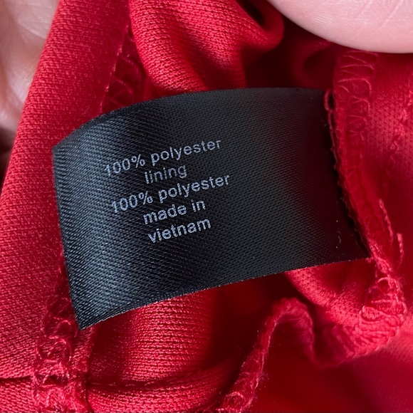 🔥💃Lane Bryant RED flutter sleeve dress💃 Size 14 - Picture 6 of 7